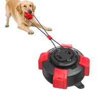 TENGDEE Suction Cup Dog Toy, 2.68" Interactive Tug of War Chew Ball