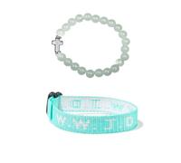 tenghong2021 WWJD Braided Rope Beads Bracelet Set for Women Men What Would Jesus Do Handmade Colorful Bracelets Protection Pray Inspirational Religious Christian Bracelet for Women Gifts Jewelry