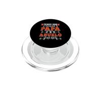 Tengo Dos Títulos Papa y Abuelo Dia Del Padre Vintage PopSockets PopGrip for MagSafe
