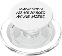 Tengo Novia Latina Toxica Chula Mujer Women Mexican Hables PopSockets PopGrip for MagSafe