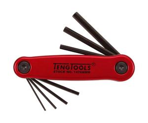 TengTools 1476 NMM Allen Keys Set of 7, Metric