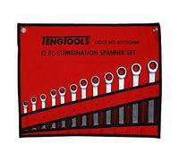 TENGTOOLS 167160209 Tengtools Model 6512RSMM Combination Wrench with Reversible Ratchet
