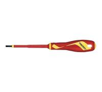 TENGTOOLS 245590104 Tengtools Insulated Screwdrivers with Extra Flat Tip, 0.8 x 4.0 mm Size, Insulated, B Handle, 210 mm Length