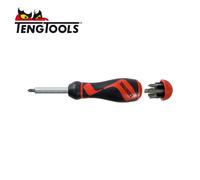 TengTools MDR908 1/4" Ratcheting Bits Driver Set