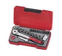 'Tengtools T1422 - Mini Socket Set 1/4 of 22 Pieces
