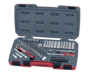 Tengtools T1460 Socket 1/4 Inch 60 Pieces