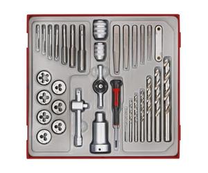 TengTools TTDTD34 - Set of 34 Pieces Thread M3-M12