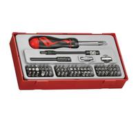 Teng Tools TTMD74 Ratcheting Screwdriver Bit Set TT1 x74 Pcs