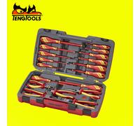 TengTools TV18N 18pc VDE 1000v Insulated Screwdriver Plier Tool Set PZ PH SLOT