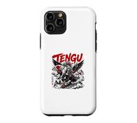 Tengu Japanese Crow Yokai Mountain Guardian Case for iPhone 11 Pro