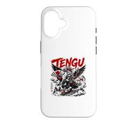 Tengu Japanese Crow Yokai Mountain Guardian Case for iPhone 16