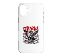 Tengu Japanese Crow Yokai Mountain Guardian Case for iPhone 16 Plus