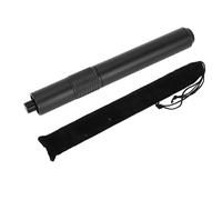 TengXiCLP Pool Cue Extension with Bumper, Adjustable Telescopic Handle for Billiard Cues, 240-340mm Aluminum Cue Extension, Quick Installation for Enhanced Performance and Gaming Experienc