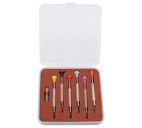 TengXiCLP Watch Screwdriver Set, Watch Repair Tool Kit, High Carbon Steel Skid Resistance with Storage Box, Multifunctional Screwdriver for Watch Maintenance and Glasses Adjustment