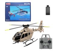 TENIREALX RC ERA C123 RC Helicopter for Adults, 2.4G 1/36 Scale 6CH Remote Control Military Aircraft with 6-axis Gyro & 6G/3D Flips, Altitude Hold/Optical Flow Positioning - RTF