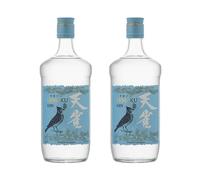 Tenjaku Craft Gin 70cl x 2 Bottles | 37.5% ABV | Japanese Gin with Yuzu, Sansho Pepper & Green Tea