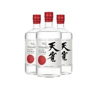 Tenjaku Japanese Vodka 70cl x 3 Bottles | 40% ABV | Distilled from Yamada Nishiki Rice | Birch & Bamboo Charcoal Filtered | Smooth & Subtly Sweet | IWSC Gold Award 2024 | Vodka Gift