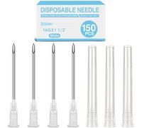 TENKAIWICK 150 Pack 16 Ga 1.5 Inch Luer Lock,Lab Accessories, Industrial Dispensing Accessories, Individually Packaged