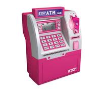 Tenkaybox Smart ATM Piggy Bank,Electronic Money Saving Bank with Password,Interactive Bank with Card,Digital ATM Debit Piggy