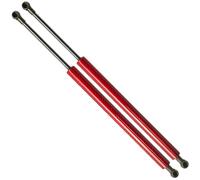 TENKIDOM Hood Struts Compatible with Ford Mustang 2005-2009 Carbon Fiber Lift Supports Bonnet Gas Dampers Springs Kit No-Drill Bolt-on