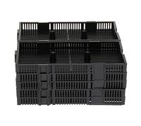 Tenlacum 10 Pcs Plastic Aquarium Filter Board Decorative Under Gravel Enhancer System for Fish Tank 14x7x1.7cm