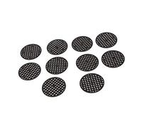 Tenlacum 5/10 x Plastic Cuttable Drainage Net Bonsai Mesh Garden Care,Prevent Soil Loss - Black, (4.5 cm 10pcs,Black)