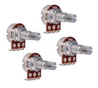 Tenlacum A250K & B250K OHM Audio MINI Pots Guitar Potentiometer for Electric Guitar (4 pieces)