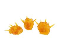 Tenlacum Model Effect Explosion Burning Fire Effect Rack Body Stand For Figure Yellow