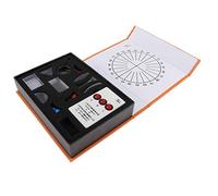 Tenlacum Optical Concave Convex Lens Prism Set Physical Optical Kit Laboratory Equipment with Light Beam Generator, Battery Included