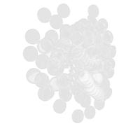 Tenlacum Pack of 100 Clear Coin Capsules Containers Boxes Holders Different (32mm)