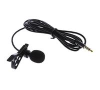Tenlacum Professional Grade 3.5mm Lapel Microphone Omnidirectional Mic with Easy Clip On System Perfect for Recording Youtube/Interview/Video Conference/Podcast/Voice Dictation