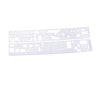 Tenlacum Ustar UA-90035 Photo Etched Tool Scribing Panel Model Template Engrave Forming Block Modeling Kits