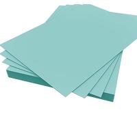TENLITE 100 Sheets A4 Pastel Card 160gsm/250gsm - 100% Recycled Premium Coloured Paper for Printing, Photocopying, DIY Crafting, Scrapbooking & Stationery - (Green, 160 GSM)
