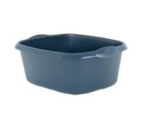 TENLITE 12L Capacity NAVY Colour Rectangular Washing Up Bowl with Integral Handles, Space Saving Plastic Washtub | Dish Washing, Foot Soaking, Sink Tidy Organiser For Home Kitchen Outdoor (1)