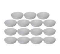 TENLITE 15Pcs Clear Round Airtight Containers - Versatile BPA-Free Plastic Boxes for Meal Prep, Bento Cakes, Salads, Takeaway, 3D Printer Filament Care - Microwave & Freezer Safe - (1500ml (1.5Litre))