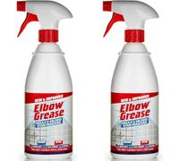 TENLITE Elbow Grease All Purpose Degreaser/Heavy duty Degreaser/Mould & Mildew Stain Remover for Kitchens & Bathroom Surfaces, Outdoor, Vehicles & Fabrics - (2 x 700ml)