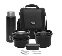 TENLITE Meal Prep Gift Set with Insulated Lunch Bag, Stainless Steel Food Containers, Leakproof Bento Boxes, Water Bottle & Cutlery for Work or School - (Meal Prep Gift Set)