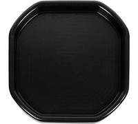 TENLITE Small Plastic Builders Building Material Mixing Tray Spot Messy Activities Tuff Tray for Cement Mortar Sand Plastering (70 x 70 cm) (Black)