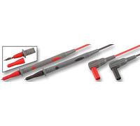 TENMA 72-9335 10A 4mm Right Angle Banana Plug to Lantern Tip Probe Test Lead Set