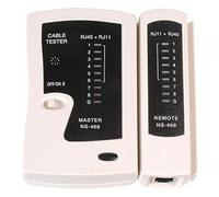 TENMA RJ11 & RJ45 Network Cable Tester - Fast, Accurate Continuity Testing with LED Display & Detachable Remote (72-9945)