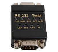 TENMA RS232 Link Tester | DB9 Socket-to-Socket Inline Tester | No Power Required - Compact Pocket Tool