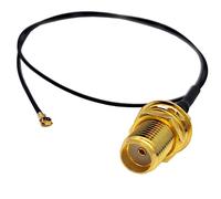 Tenmory U.FL to SMA Female M.2 NGFF MHF4 IPEX Connector Pigtail Antenna Extension Cable (10 inches (4 Pcs))