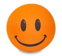 Tenna Tops - Fat "Thick" Antenna: Orange Smiley Happy Face Car Antenna Topper / Antenna Ball / Mirror Dangler (2.99 flat rate combined shipping, any size order of Tenna Tops)