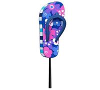 Tenna Tops Summer Fun Beach Babe Flip Flop Sandal Car Antenna Topper/Auto Mirror Dangler/Cute Dashboard Accessory (Hawaiian Purple)