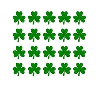 TENNER.LONDON Irish Shamrock Iron on Screen print Patch machine washable Motif Applique transfer