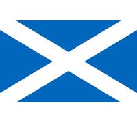 TENNER.LONDON Set of 5 Scotish FLAG Iron on Screen print Fabric Applique machine washable transfer scotland