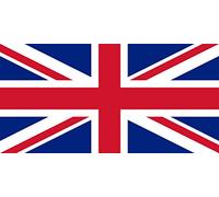 TENNER.LONDON SET OF 5 Union Jack UK Flag Iron on Screen print Fabric Applique machine washable transfer UNITED KINGDOM