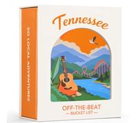 Tennessee Adventure Bucket List Cards, 50 Scratch Off Cards by State