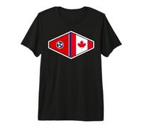 Tennessee and Canada United in Roots Premium T-Shirt