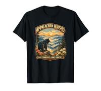 Tennessee Appalachian Raised Black Bear Smoky Montains T-Shirt